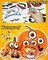Halloween Pumpkin Stickers for Kids (Multicolor) 10.8 x 9.2 x 0.5 inches